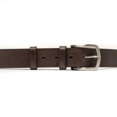 Dark Brown Calf Olimpo Casual Belt