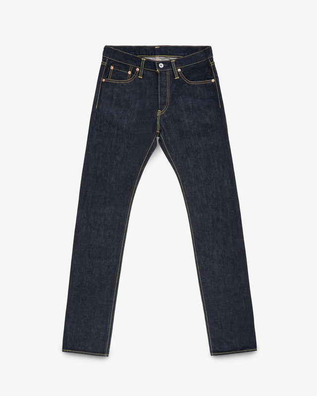 14oz Selvedge Denim Slim Tapered Cut Jeans - Indigo