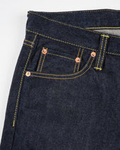 14oz Selvedge Denim Slim Tapered Cut Jeans - Indigo