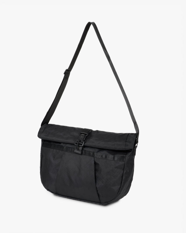 OGL XTAC Roll Top Hobo Bag - Black