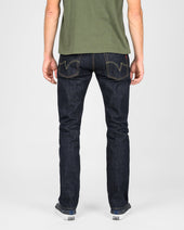14oz Selvedge Denim Slim Tapered Cut Jeans - Indigo
