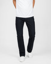 14oz Selvedge Denim Slim Tapered Cut Jeans - Indigo Overdyed Black