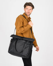 OGL XTAC Roll Top Tote Bag - Black