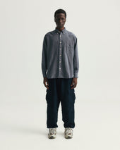 Jesper Vintage Button Down Shirt Turbulence Pigment Dyed Oxford Cloth