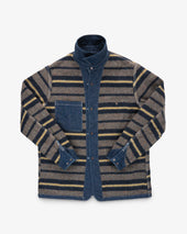 10oz Selvedge Denim Blanket Lined Chore Jacket - Indigo