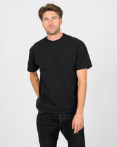 UTILITEES - 10oz Heavyweight Crew Neck T-Shirt - Black
