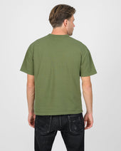 UTILITEES - 10oz Heavyweight Crew Neck T-Shirt - Olive