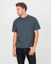 UTILITEES - 10oz Heavyweight Crew Neck T-Shirt - Charcoal