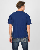 UTILITEES - 10oz Heavyweight Crew Neck T-Shirt - Pure Indigo