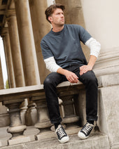 UTILITEES - 10oz Heavyweight Crew Neck T-Shirt - Charcoal