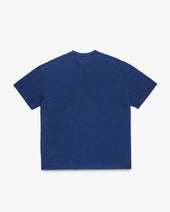 UTILITEES - 10oz Heavyweight Crew Neck T-Shirt - Pure Indigo
