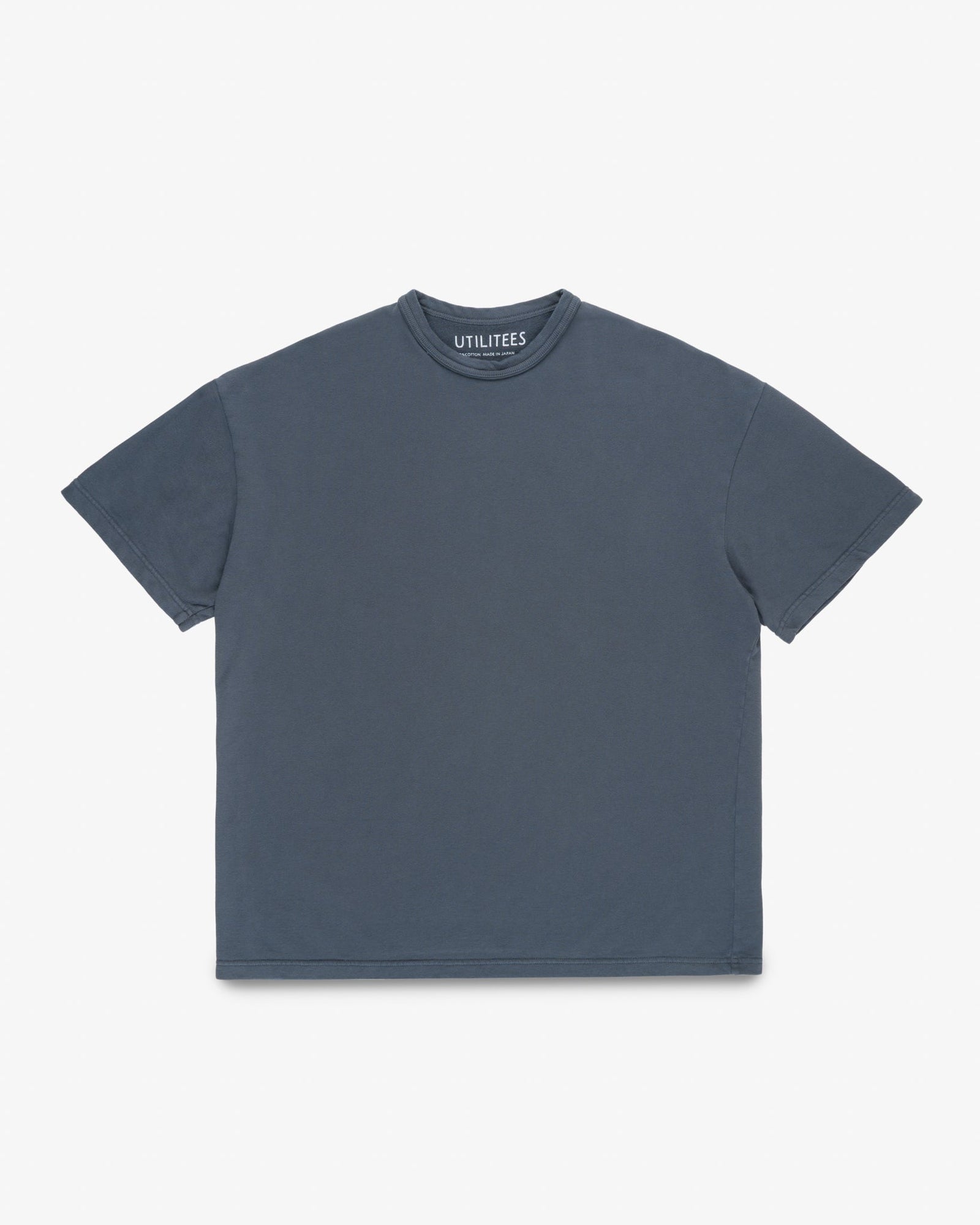 UTILITEES - 10oz Heavyweight Crew Neck T-Shirt - Charcoal