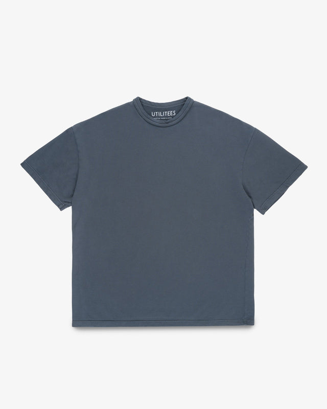 UTILITEES - 10oz Heavyweight Crew Neck T-Shirt - Charcoal
