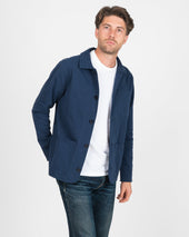 STF 8oz Brushed Twill Chore Jacket - Navy