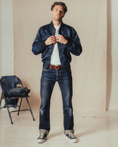 4.8oz Nylon Type L-2B Jacket - Navy