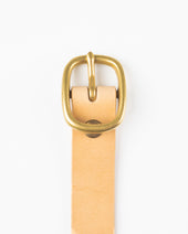 OGL Obbies Dress Leather Belt - Natural