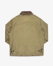 12oz Whipcord Lightweight N1 Deck Jacket - Khaki