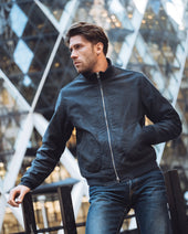 12oz Whipcord Tanker Jacket - Navy