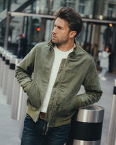 12oz Whipcord Tanker Jacket - Olive Drab Green