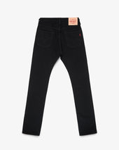 14oz Selvedge Denim Slim Cut Jeans - Black/Black