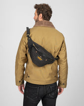 12oz Wabash Waist Bag - Black