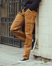 17oz Duck Cargo Pants - Brown