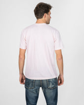 UTILITEES - 5.5oz Loopwheel Crew Neck T-Shirt - Natural Pigment Dyed Sakura