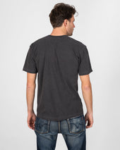 UTILITEES - 5.5oz Loopwheel Crew Neck T-Shirt - Charcoal