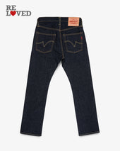 14oz Selvedge Denim Super Slim Cut Jeans - Indigo (IH-555S-142) Tag 30, Hemmed to 28.0''