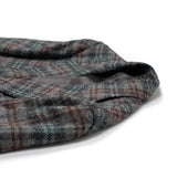 X Sartoria Carrara Sport Coat In Lovat Grey Maroon And Aqua Plaid Tweed
