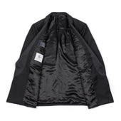 X Sartoria Carrara Double Breasted Shawl Collar Tuxedo Jacket In Drapers Wool And Mohair Barathea