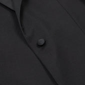 X Sartoria Carrara Single Breasted Peak Lapel Tuxedo Jacket In Drapers Wool And Mohair Barathea