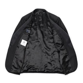 X Sartoria Carrara Single Breasted Peak Lapel Tuxedo Jacket In Drapers Wool And Mohair Barathea