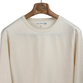 2m15ls Long Sleeve T Shirt In Natural Cotton