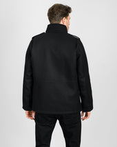 21oz Melton Wool M65 Field Jacket - Black
