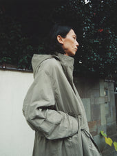 Lotus Coat In Mole