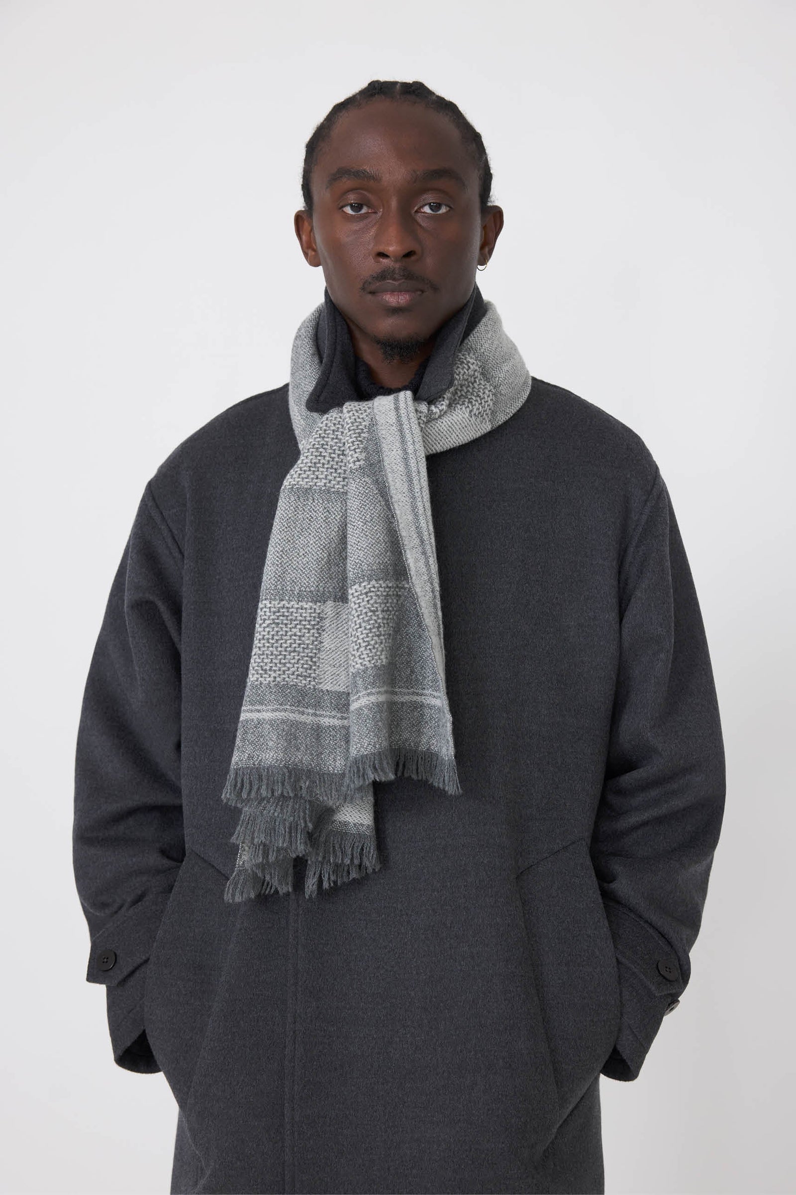 Patchwork Sculpture Scarf