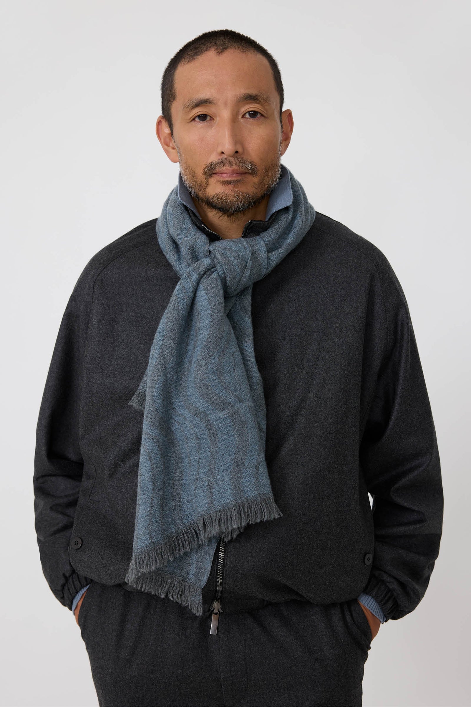 Wave Scarf Merino Wool