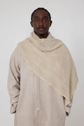 Scarf (Taupe Cashmere Linen)