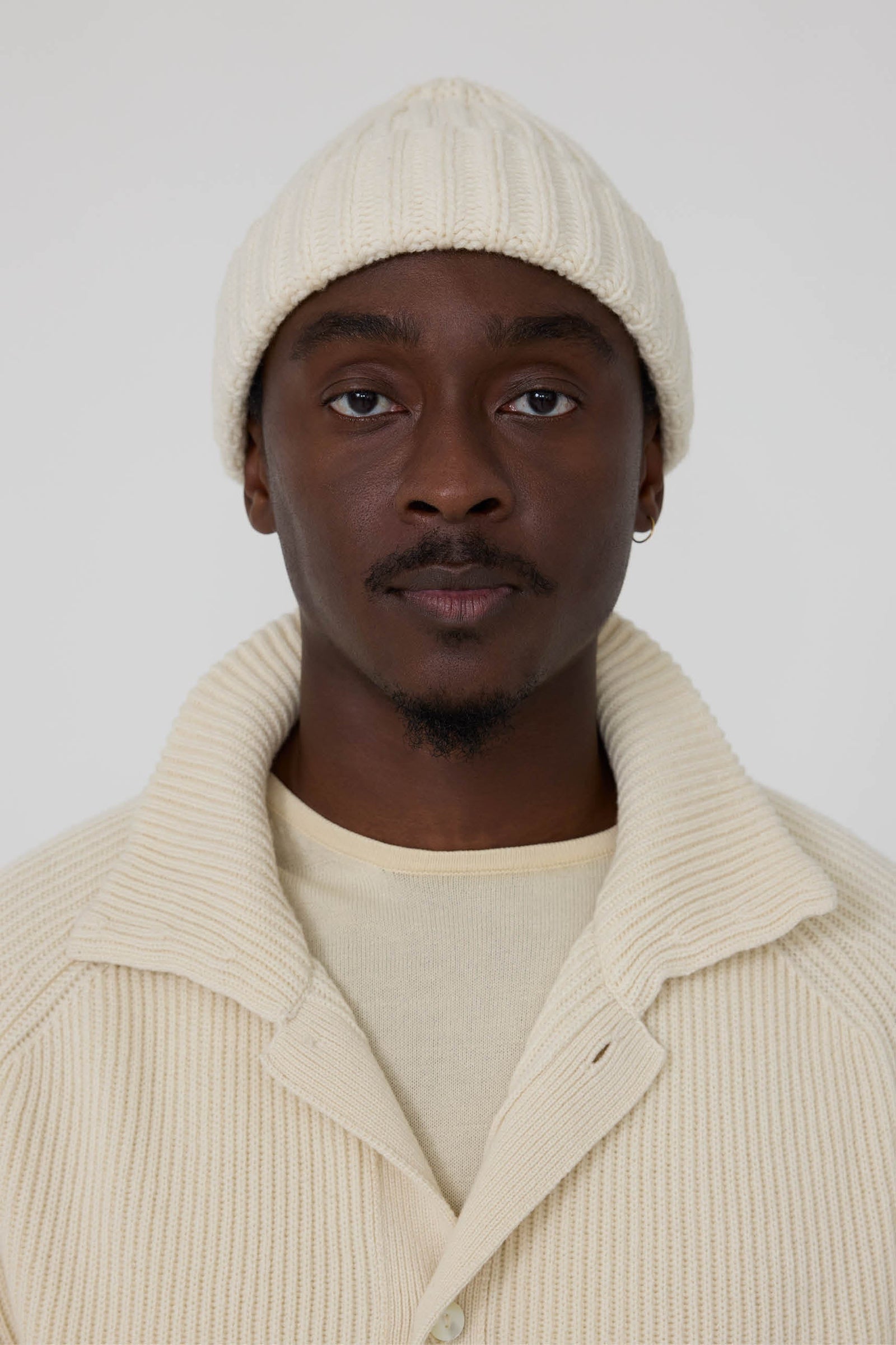 Watch Cap Undyed Cashmere