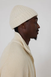 Watch Cap Undyed Cashmere