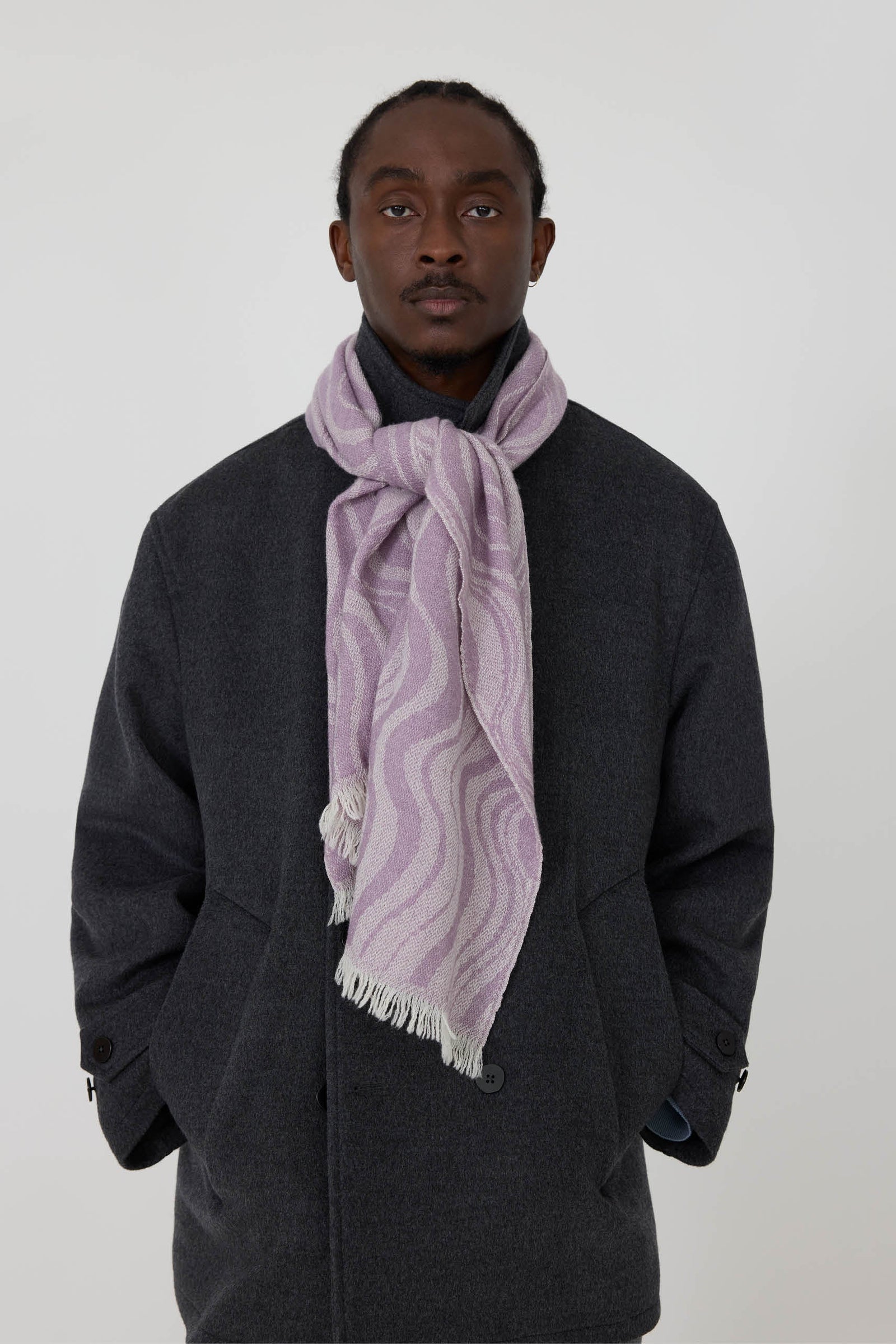 Wave Scarf Merino Wool