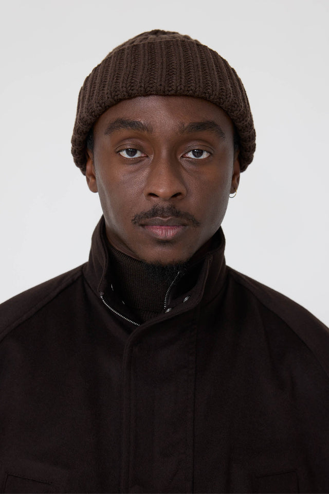 Watch Cap (Chocolate Cashmere)