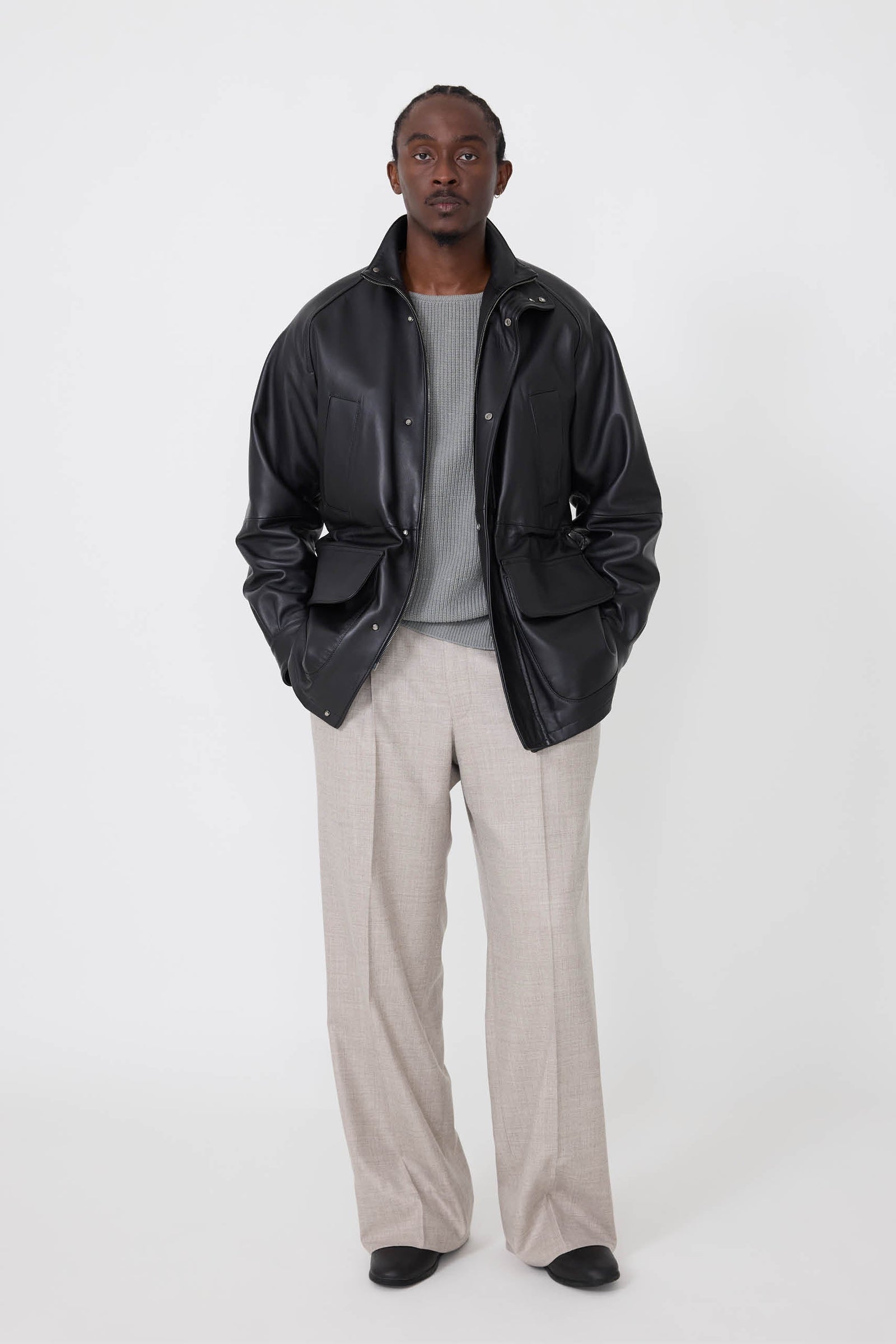 Traveler Jacket Plong Leather