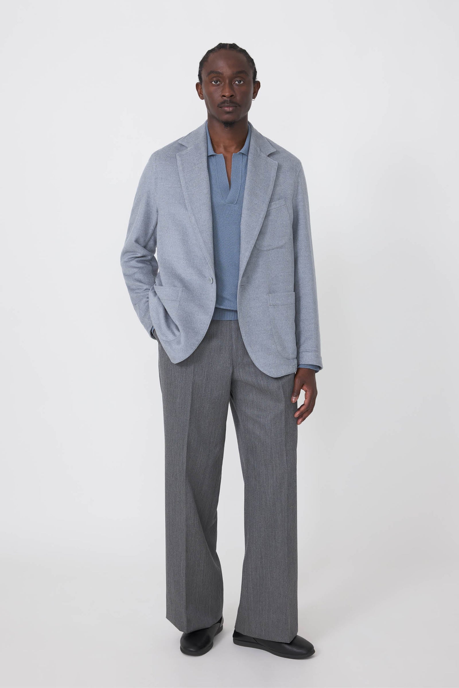 Single Breasted Shirt Jacket