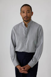 Band Collar Shirt