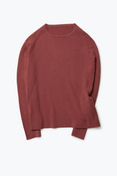 Long Sleeve Knit T Shirt Cashmere