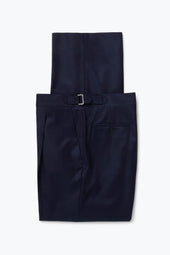 Single Pleat Trouser Wool Cashmere Flannel