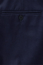 Single Pleat Trouser Wool Cashmere Flannel