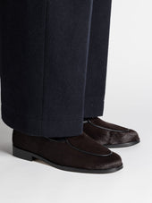 JACQUES NEW HAIRY CALF DARK BROWN